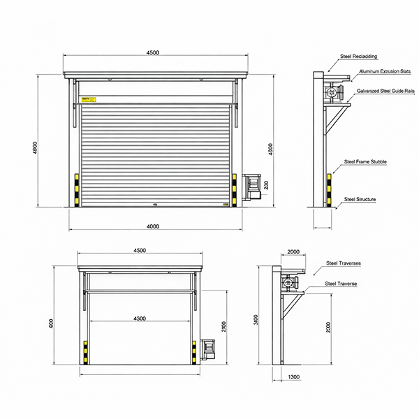 Self Repairable High Speed Doors