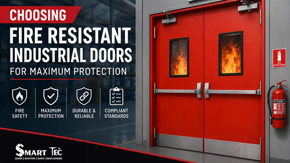 Choosing Fire Resistant Industrial Doors for Maximum Protection