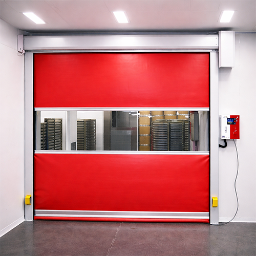Warehouse rapid roll up door