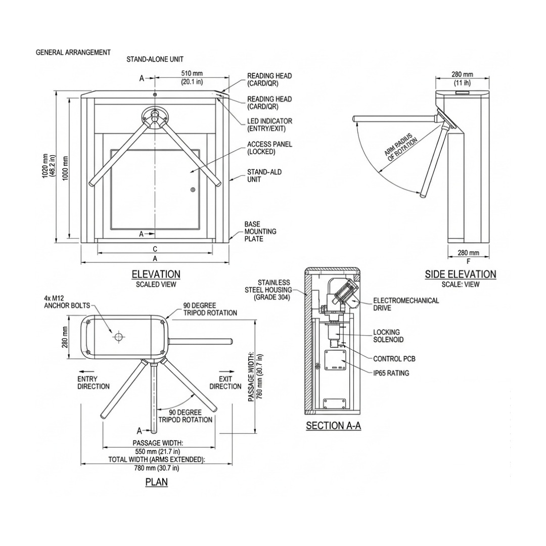 Self Repairable High Speed Doors