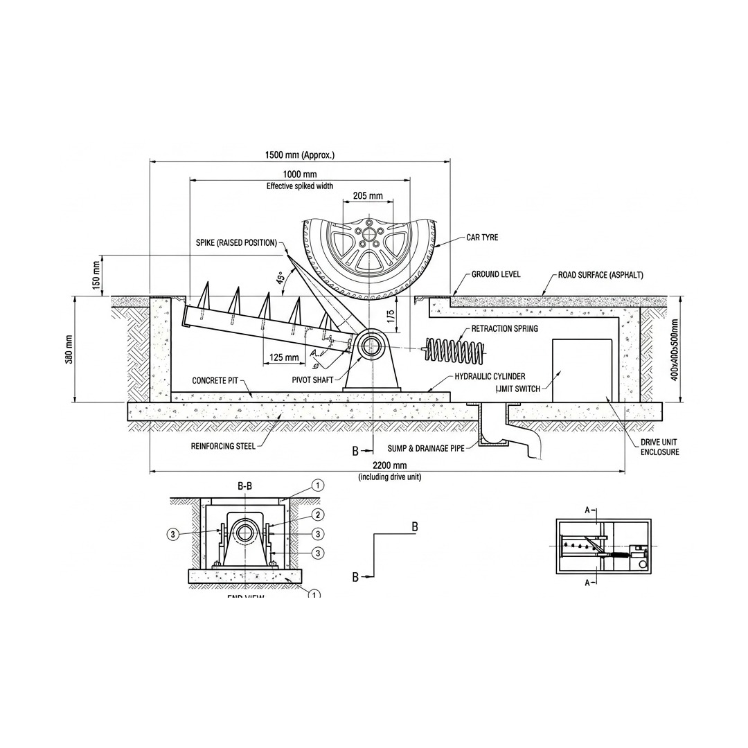 Self Repairable High Speed Doors